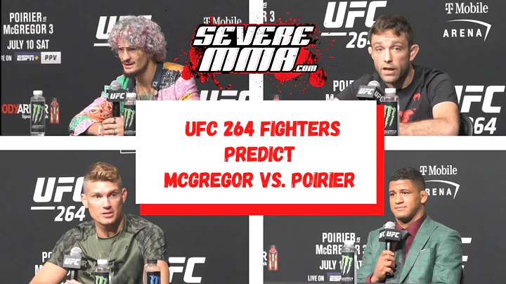 UFC 264 Fighters Predict McGregor vs. Poirier