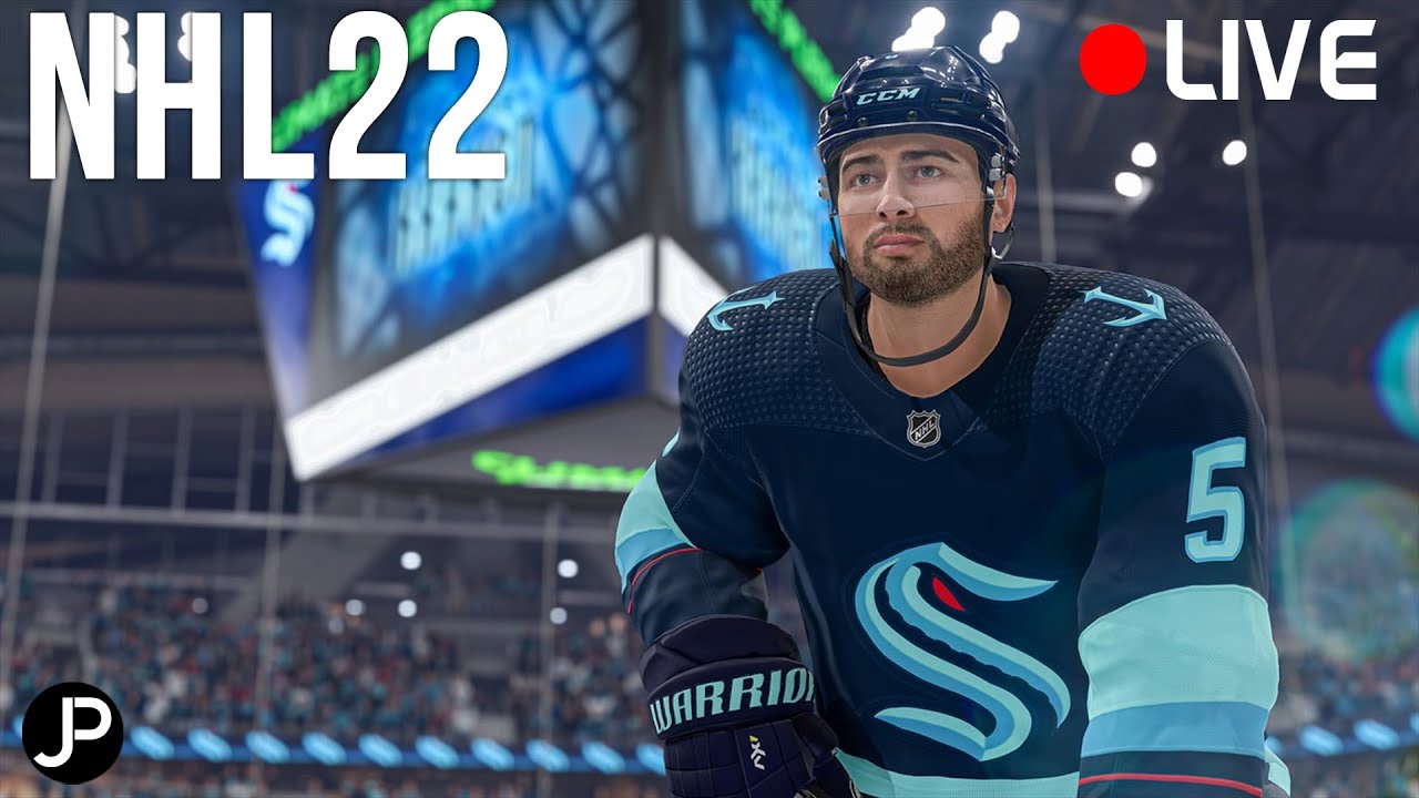 NHL 22 - Overhead Gameplay for 27 Minutes Straight  🔴 LIVE REACTION
