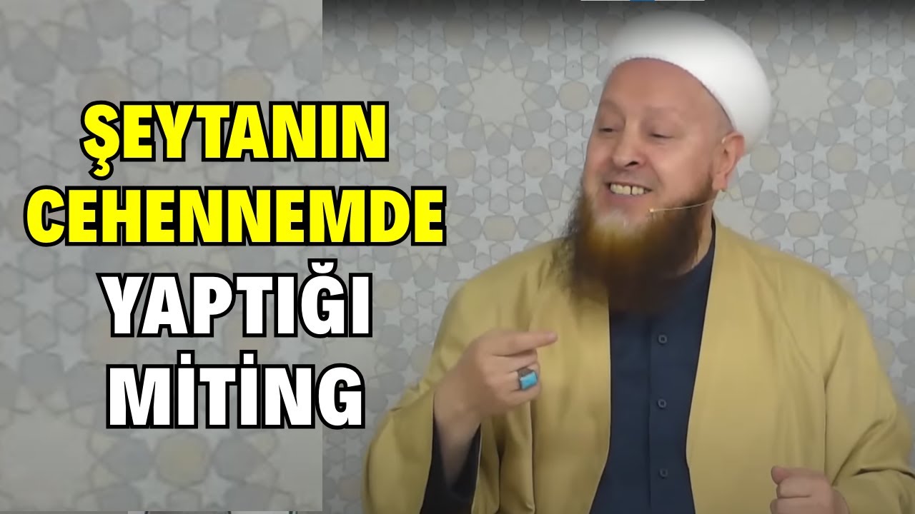 Şeytanın Cehennemde Taraftarlarına Yaptığı Miting