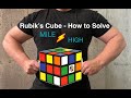 2022 Rubik's Cube  - How to Solve in 20 min