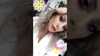 Lady Gaga Snapchat - Getting ready for Coachella #2/Family Fun