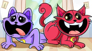 CATNAP BROTHER but EVERYONE Are CATS \/\/ Poppy Playtime Chapter 3 Animation