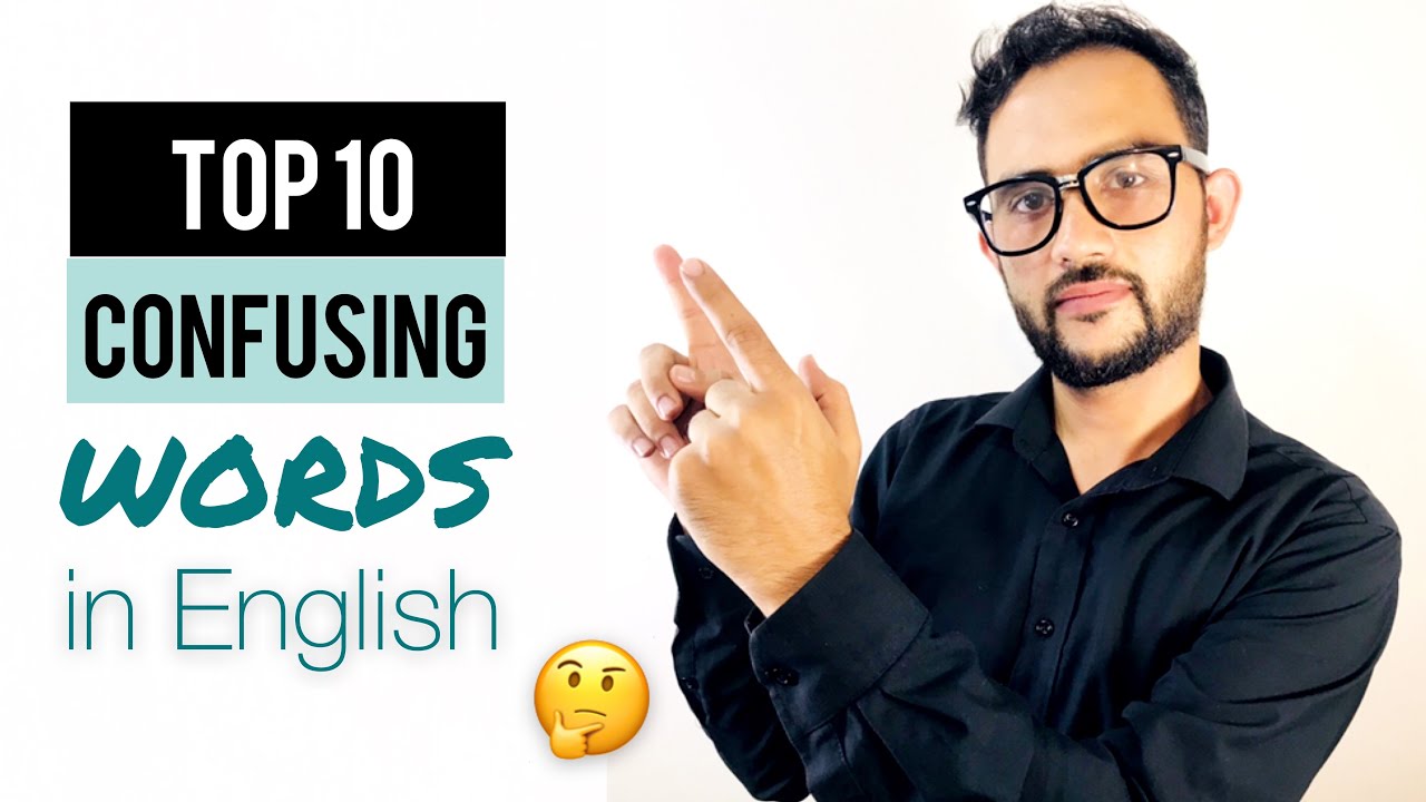Top 10 Confusing Words In English InfoVid YouTube Top 10 confusing words in english infovid youtube