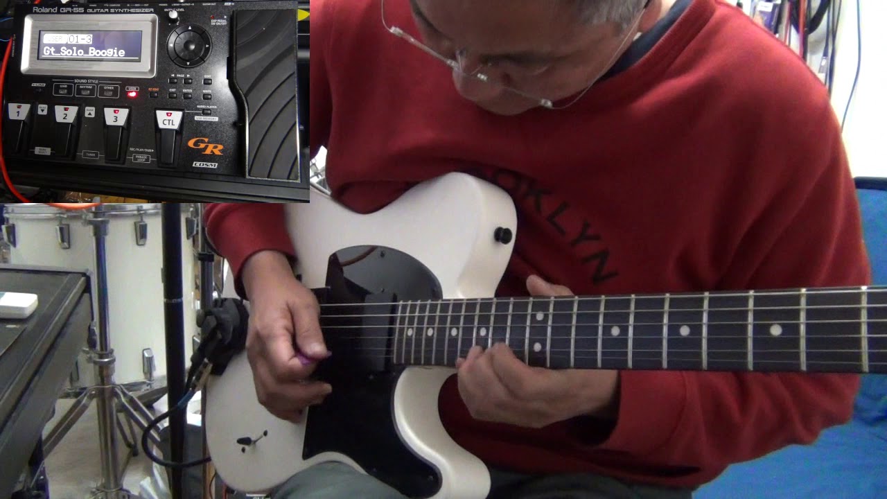 Roland GR 55 Guitar Synthesizer modeling YouTube