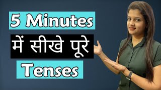 5 Minutes म सख पर Tenses English Grammar Rabia Taj