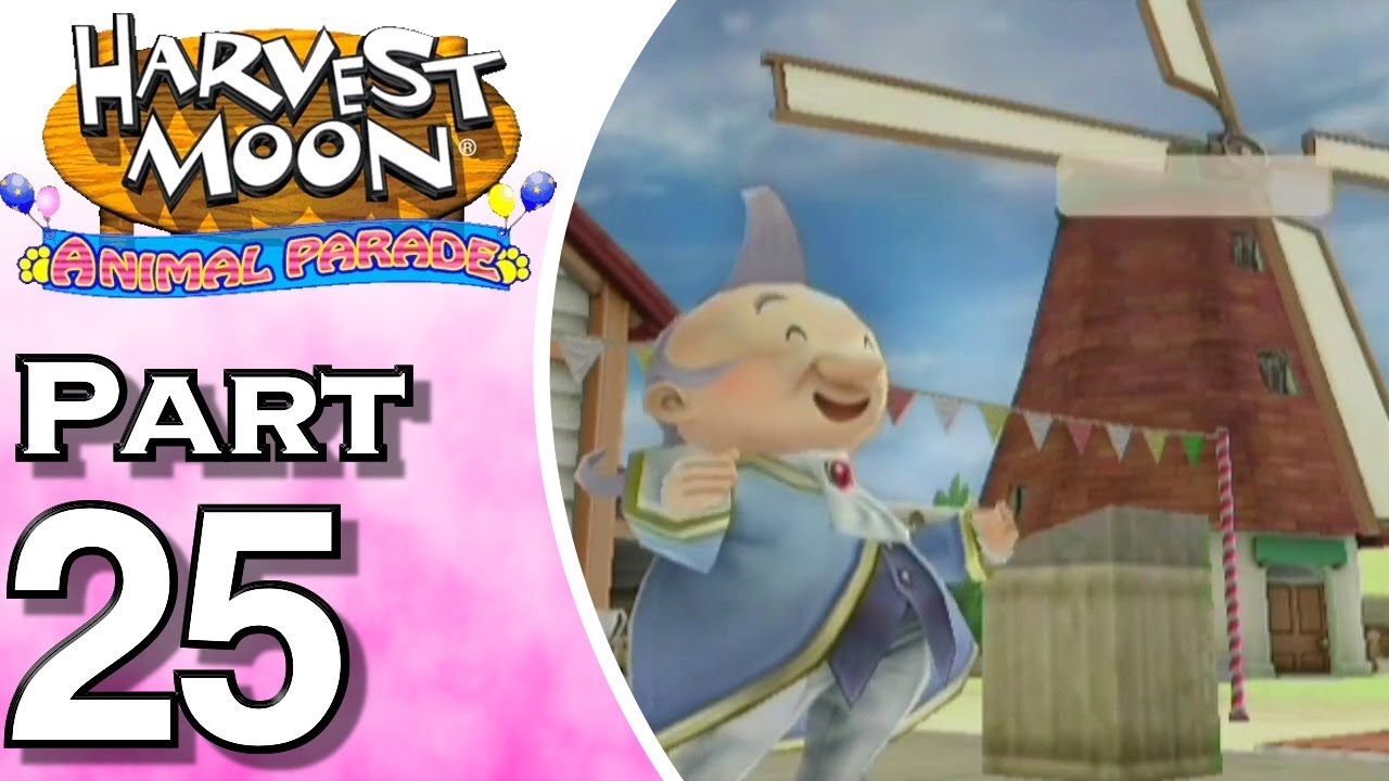 Let S Play Harvest Moon Animal Parade Gameplay Walkthrough Part 25 Animal Festival Youtube