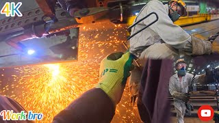 [4K] Iron works in JAPANESE  @WorkBro #4khdr #iron #company #日本 #ironwork #tokyo