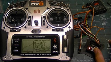 DX8 flight modes and Cortex