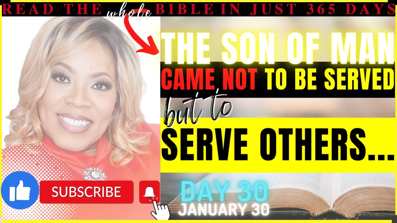 Read the Whole Bible in 365 Days With Pamela Hope - January 30 - YouTube