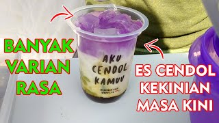YANG LAGI VIRAL !!! ES ICE CENDOL DI BIKIN KEKINIAN BANYAK VARIAN RASA || INDONESIA SUBANG FOOD #300