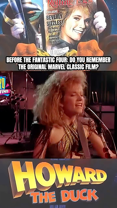 Before The Fantastic 4 - there was...Howard the Duck!