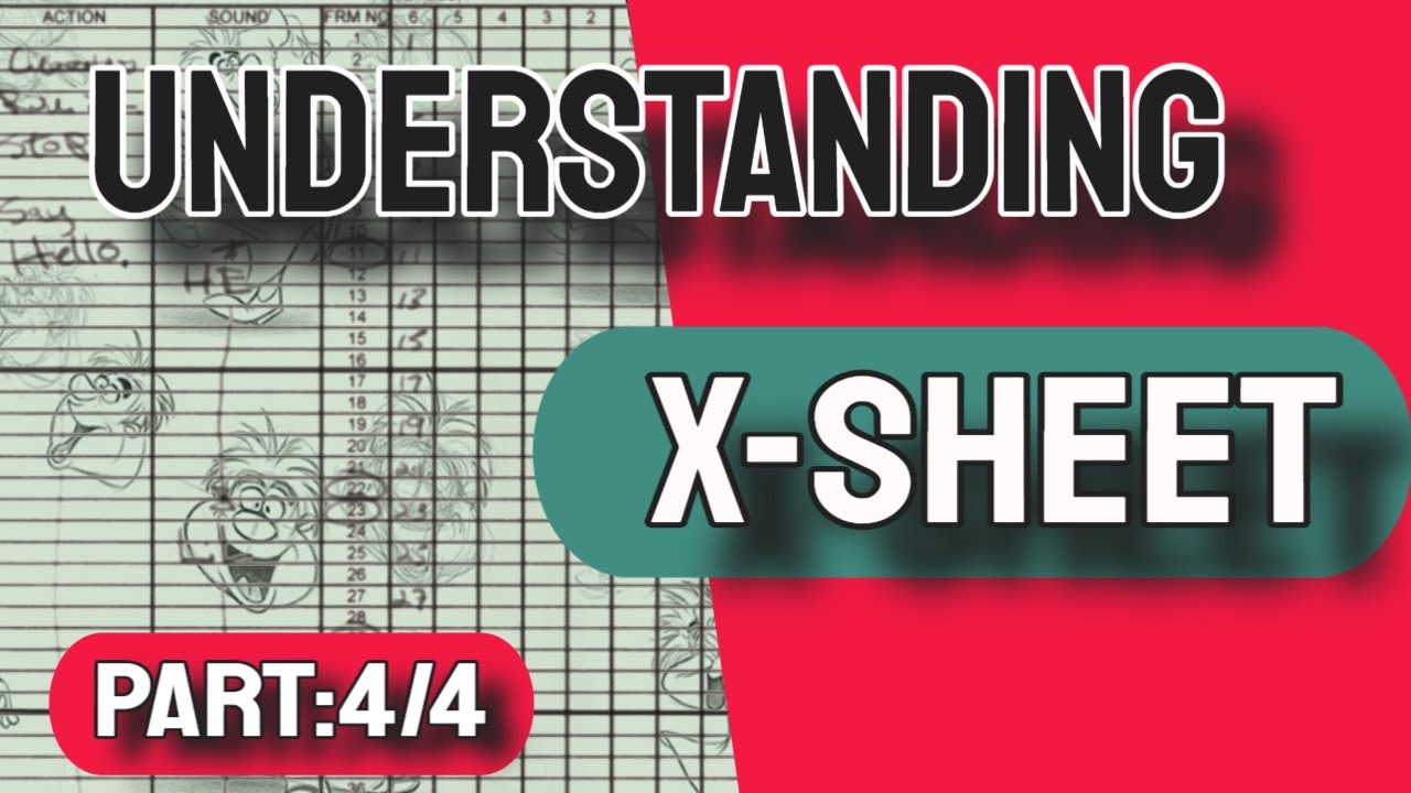 Part:4 X SHEET Animation // Dialogue and Sound Tutorial [2021]  