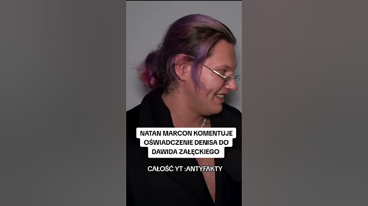 Natan Marcoń on Denis Załęcki's statement and a lot about Dawid Crazy Załęcki