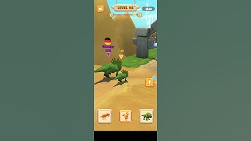 Dinosaur Shifting Run Level 098 Funny Race Gameplay Walkthrough #dinosaurshiftingrun  #shorts