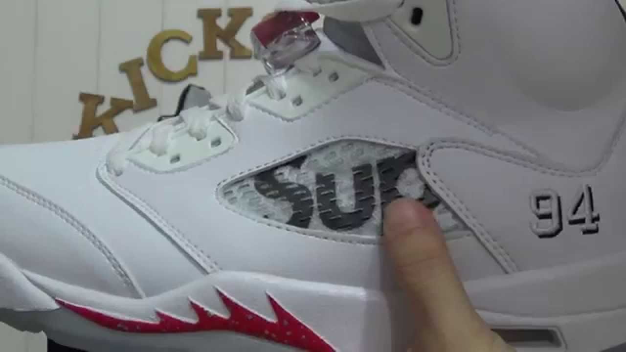 jordan 5 supreme white