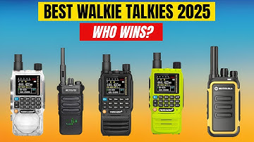Top 5 Best Long-Range Walkie Talkies 2025 | Clear, Reliable Communication!