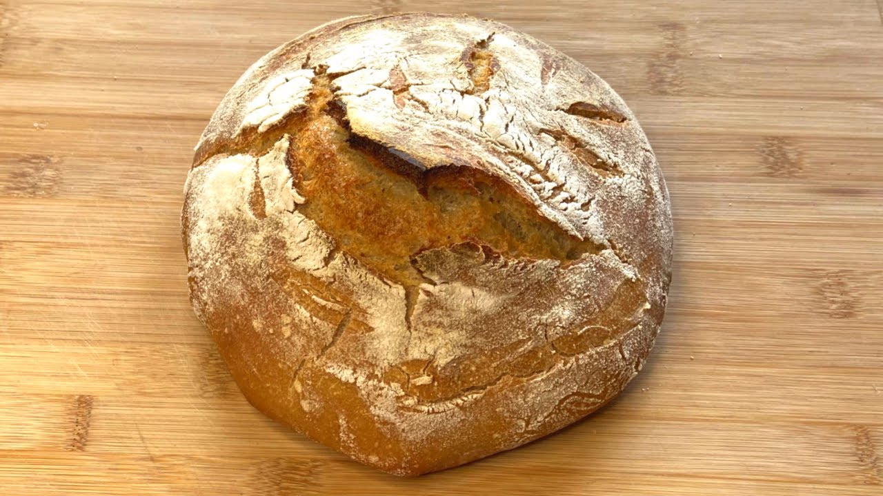 Domowy Chleb Pszenno-Żytni Na Zakwasie Bez Drożdży - Prosty Przepis