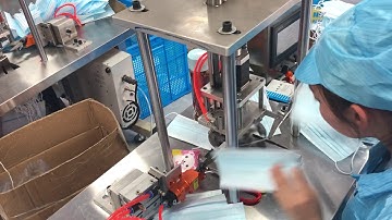 Earloop welding machine for face mask