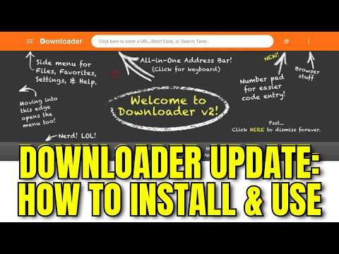 Downloader Update: How to Install & Use the NEW Downloader App!
