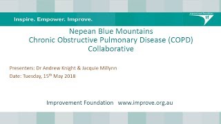 qiCommunity May 2018 - Chronic Obstructive Pulmonary Disease (COPD) Collaborative