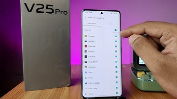 How to Disabe Internet Data for Particular App in Vivo V25 Pro