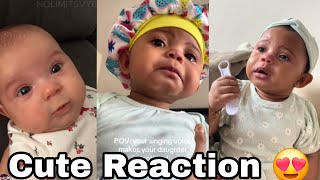Mom Starts Singing… Baby’s Reaction Is Priceless 🥹