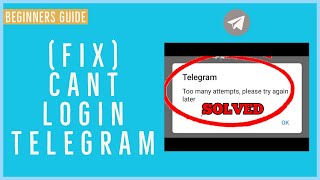 Can’t Login Telegram? How To Fix Telegram Login Problem? (Solved) Can’t Login Telegram? How To Fix Telegram Login Problem? (Solved)