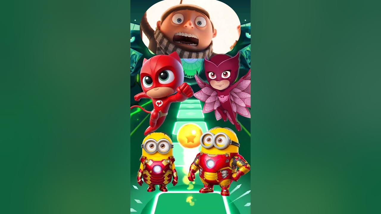 lightning mcqueen coffin dance 🆚 Pj Mask Tiles Hop viral video viral 