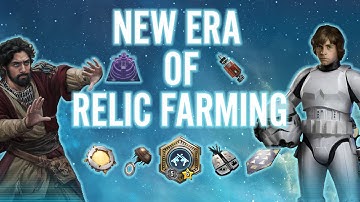 Things Have CHANGED! Signal Data! Relic 10! Droid Brains! Where to Farm Relic Mats! Graphic Inside!