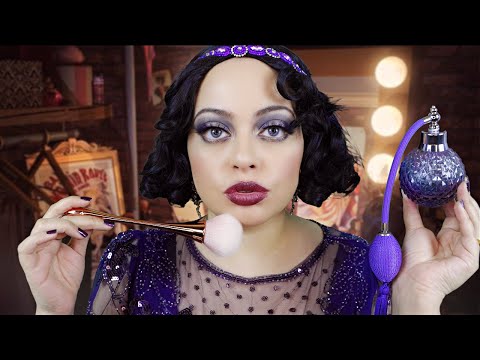 ASMR| 1920s BACKSTAGE at the CABARET - Makeup, Hair & Accessories Consultation (PERSONAL ATTENTION)