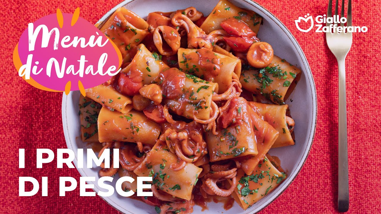 ✨💙 MENÙ di NATALE di MANUEL - I PRIMI DI PESCE🤤🐟