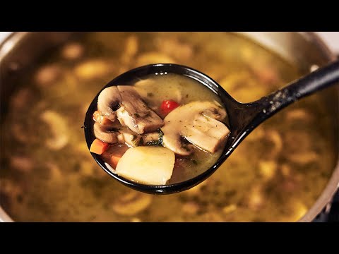 Video: Supa De Cocos Cu Ciuperci Si Orez