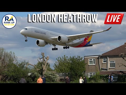 🔴LIVE Heathrow Airport Plane Spotting | Friday Chill Stream | 04/July? 2025