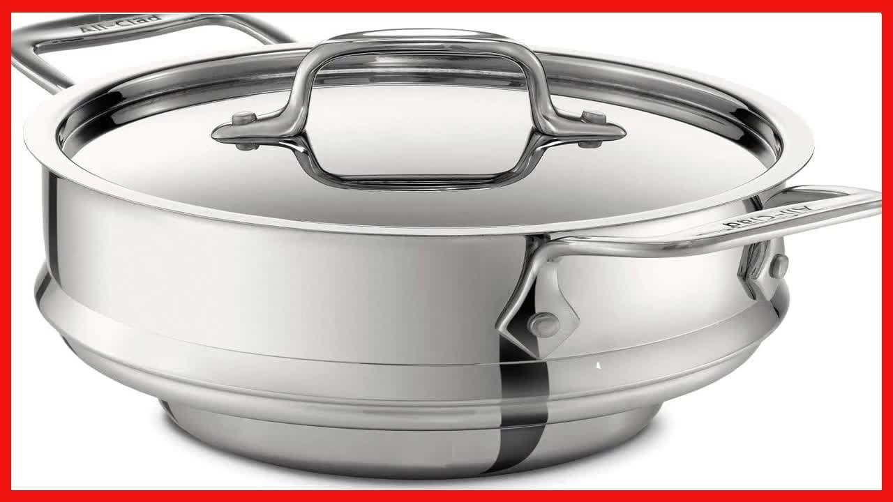 All-Clad 3 QT Stainless Steel All-Purpose Food Steamer & Lid 