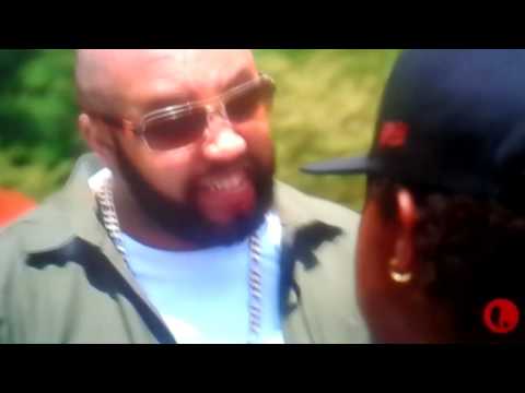 Eazy-E confronts Suge Knight “Surviving Compton Movie Scene: Dre, Suge & Michel’le