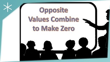 Opposite Values Combine to Make Zero