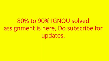 IGNOU BHDF 101 SOLVED ASSIGNMENT JAN 18