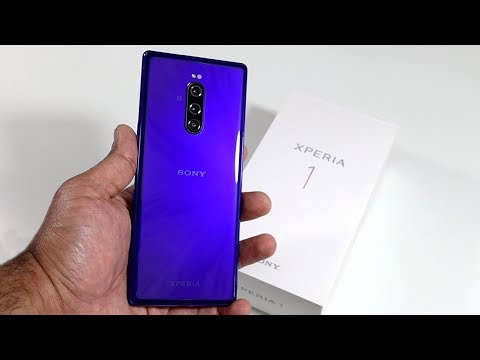 Sony Xperia 1 Unboxing - First Look