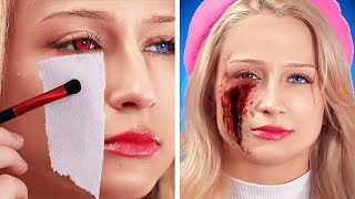 EPIC HALLOWEEN LOOKS 🕷️ || DIY Hacks To Transform Your Style!