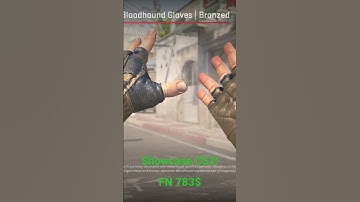 Bloodhound Gloves | Bronzed in Counter Strike 2 🔫🔥#cs2 #counterstrike #counterstrike2 #csgo #skin