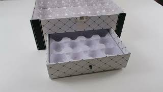 Two layers high quality chocolate gift box