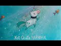 Not quite narwhal read aloud storybook book with narwhals and unicorns