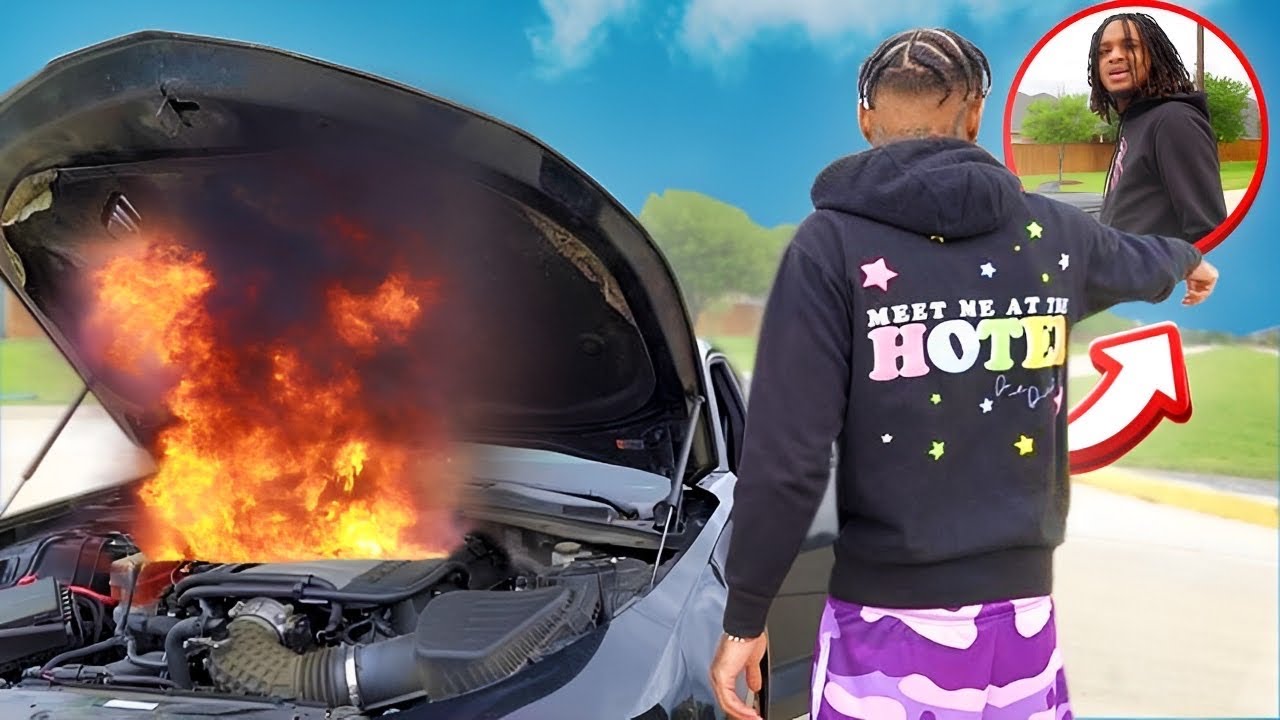 Я попросил Фло одолжить его машину... Но я сказал ему, что разбил ее 🤯 *его внутренний BR вышел н...