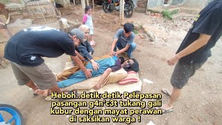 HEBOH .. PELEPASAN G4N'C3T TUKANG GALI KUBUR DENGAN MAYAT PERAWAN DI SAKSIKAN WARGA SEKAMPUNG !