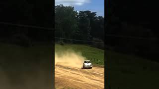 350 Chev powered Ford Anglia Parakao Dirt Drags dry track. #shorts #likesharesubscribe