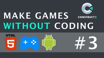 Layouts, Event Sheets, Keyboard And Objects - Make Games Without Coding Using Construct 3 | Part 3