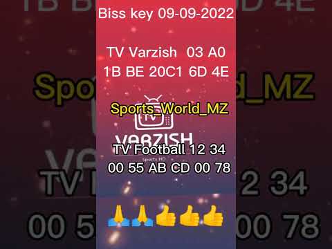 09-09-2022 Бисс калити нави ТВ Варзиш ва ТВ Футбол. New biss key TV Varzish and TV Football
