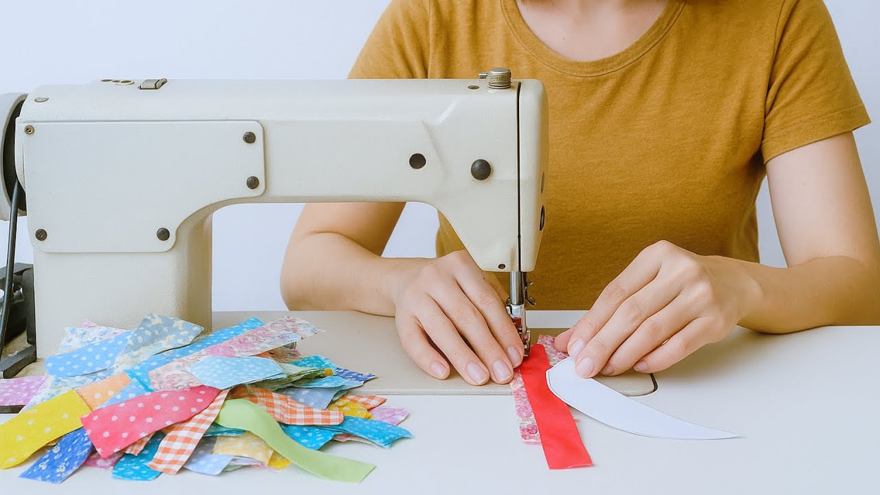 🤚5 ИДЕЙ | Я попробовала сшить только из обрезков ткани, и вот результат!