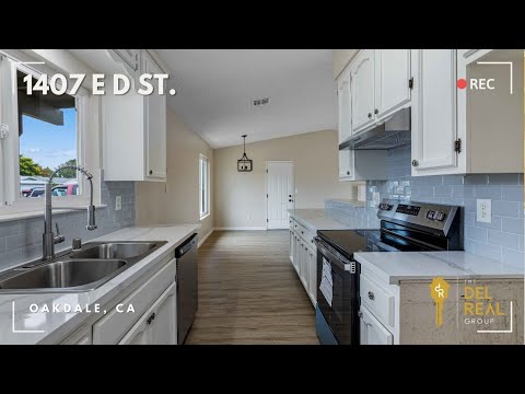 1407 E D St, Oakdale, CA home video tour