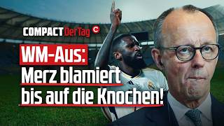 World Cup exit: Merz embarrassed to the core!💥